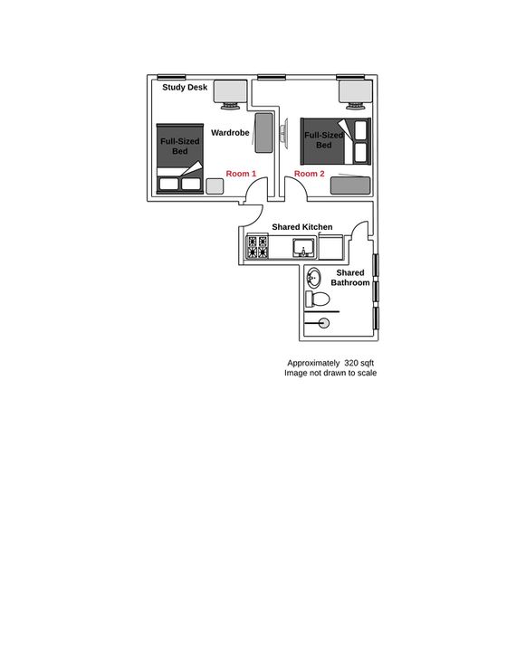 公寓 Greenwich Village - 平面图