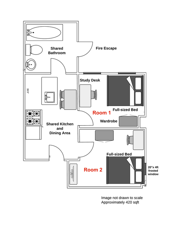 Apartment Greenwich Village - Interactive plan