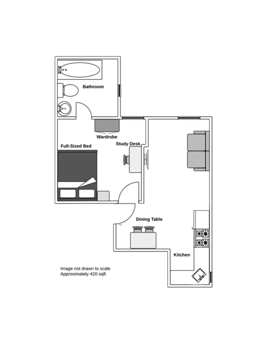 Wohnung Greenwich Village - Interaktiven Plan