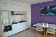 Apartment Theatre District - Living room
