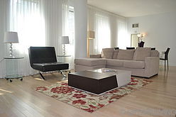 Apartment Theatre District - Living room