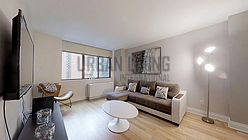 Apartment Theatre District - Living room