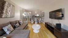 Apartment Theatre District - Living room