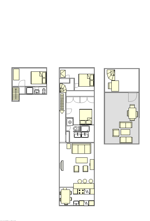 Appartement Bedford Stuyvesant - Plan interactif