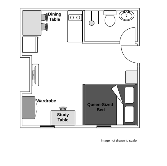 Wohnung Chelsea - Interaktiven Plan