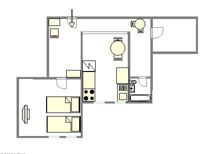 Apartment Queens county - Interactive plan