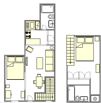 Town house Upper West Side - Interactive plan