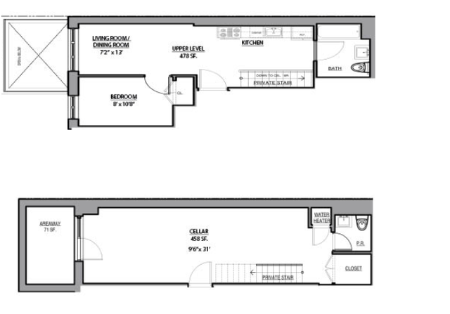Appartement Stuyvesant Heights - Plan interactif
