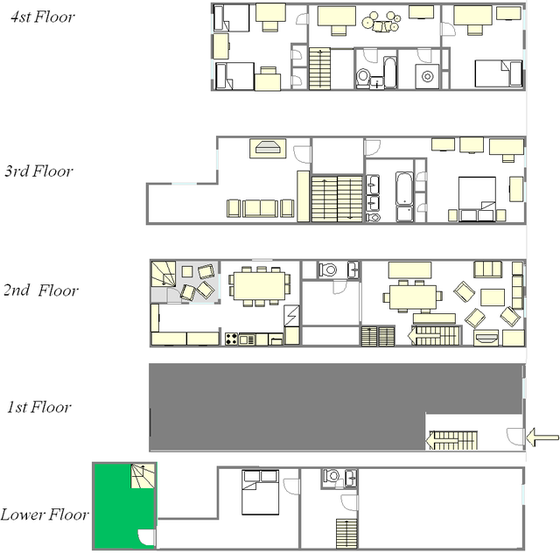 casa Harlem - Plano interactivo