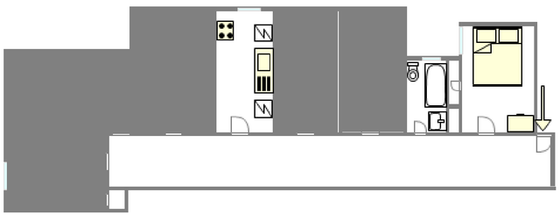 Appartamento Hamilton Heights - Piantina interattiva