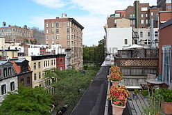 Hôtel particulier Upper West Side - Terrasse