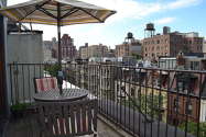 Hôtel particulier Upper West Side - Terrasse