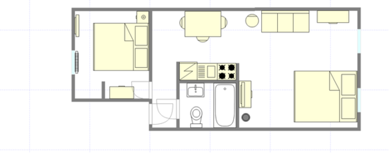 公寓 Lenox Hill - 平面图