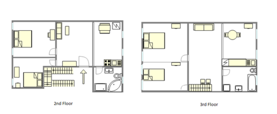 Apartment Boerum Hill - Interactive plan