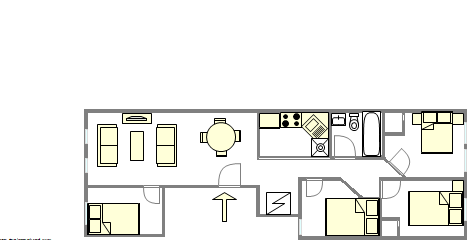 Apartment Bedford Stuyvesant - Interactive plan