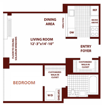 Modern residence Yorkville - Interactive plan