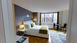 Apartment Theatre District - Living room