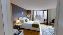 Apartment Theatre District - Living room