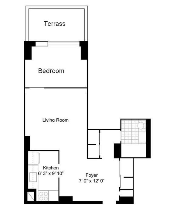 Apartment Yorkville - Interactive plan