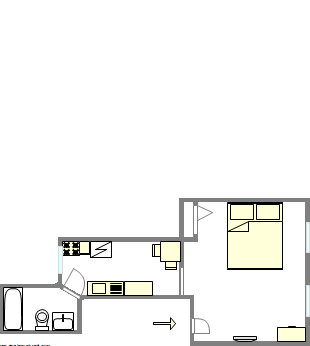 Apartment Astoria - Interactive plan
