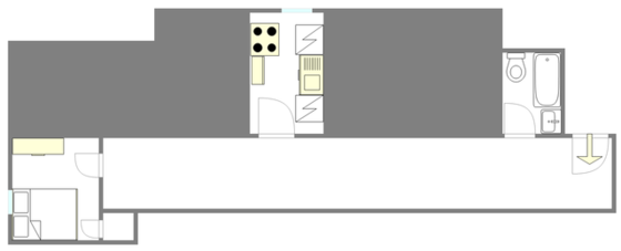 Apartment Hamilton Heights - Interactive plan