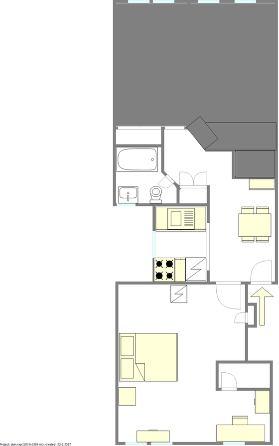 Apartment East Flatbush - Interactive plan