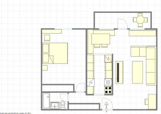 Penthouse Upper West Side - Interactive plan