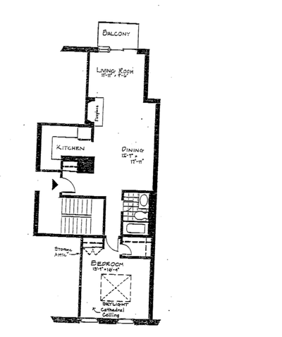 Appartamento West Village - Piantina interattiva