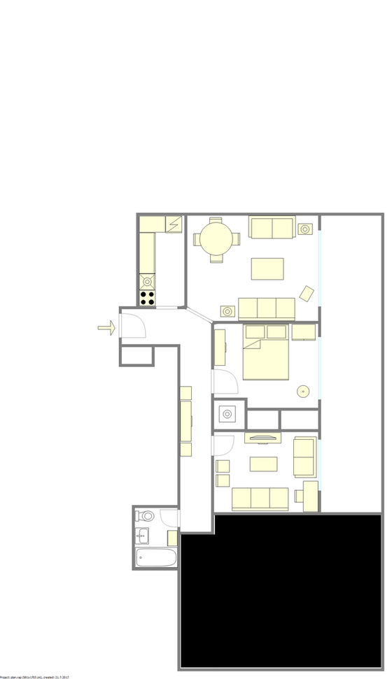 Apartment Harlem - Interactive plan