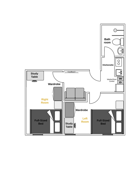 Appartement Chelsea - Plan interactif