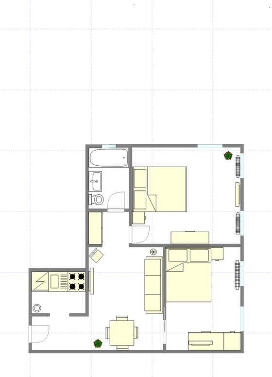 Apartamento Yorkville - Plano interativo