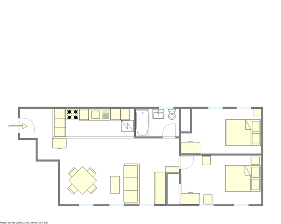 Apartment Hamilton Heights - Interactive plan