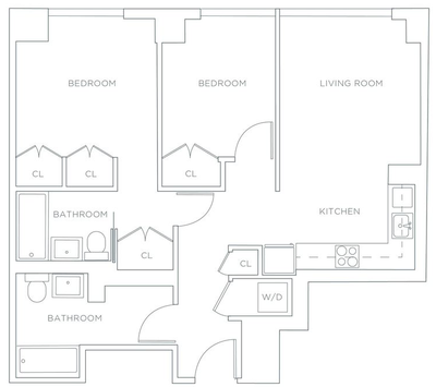 Appartement Sutton - Plan interactif