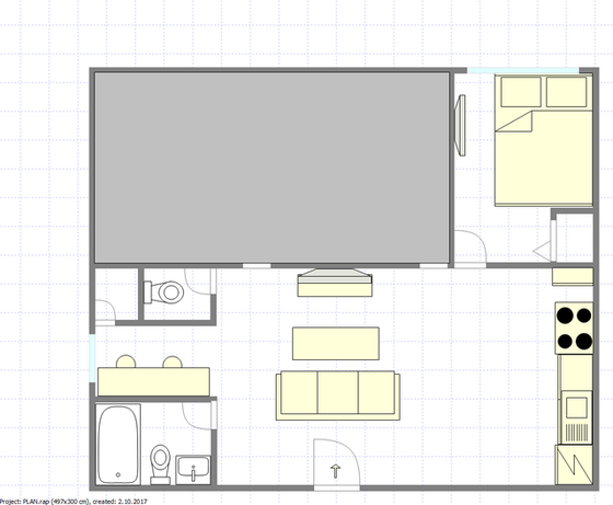 Apartamento Williamsburg - Plano interativo