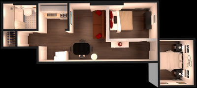 Apartamento Midtown West - Plano interactivo