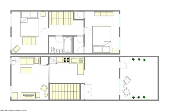 Apartment Bedford Stuyvesant - Interactive plan