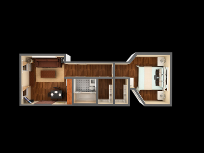 Apartment Upper West Side - Interactive plan