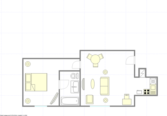 Apartment Kips Bay - Interactive plan