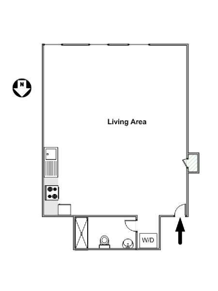 Appartement Murray Hill - Plan interactif