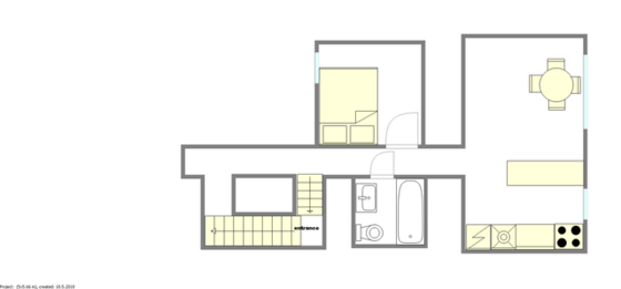 Townhouse Prospect Lefferts - 平面图