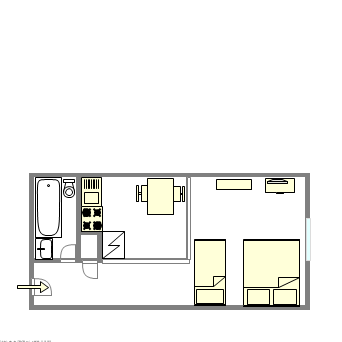 Appartement Murray Hill - Plan interactif