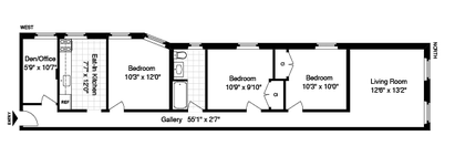 Apartamento Harlem - Plano interactivo