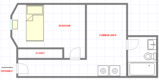 Maison de ville East Flatbush - Plan interactif