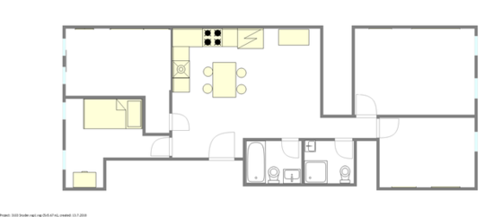 Haus East Flatbush - Interaktiven Plan