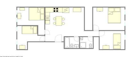 Casa East Flatbush - Plano interativo