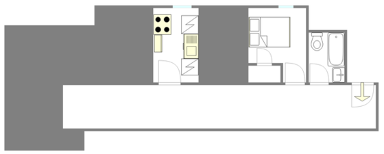 Appartement Hamilton Heights - Plan interactif