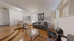 Apartment Theatre District - Living room