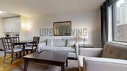 Apartment Theatre District - Living room