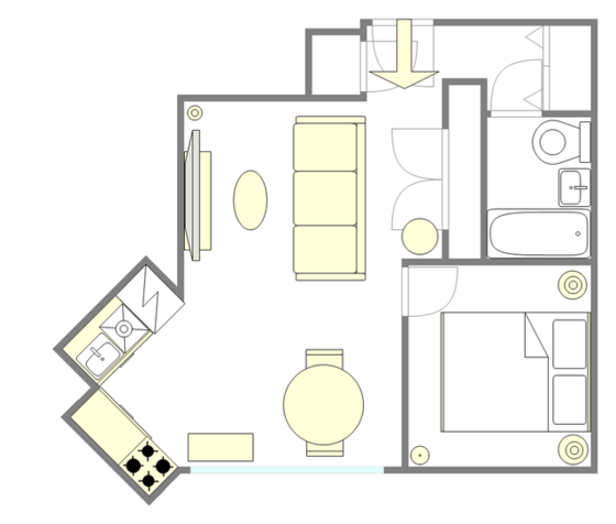 Apartment Kips Bay - Interactive plan