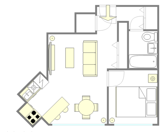 Apartment Kips Bay - Interactive plan